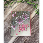 Simon Says Stamp! Simon Says Stamp Stencil DAISY BOUQUET ssst121470