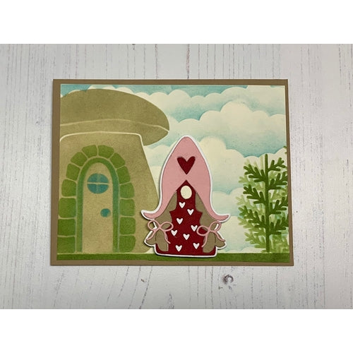 Simon Says Stamp! Simon Says Stamp Stencil MUSHROOM HOUSE ssst121465