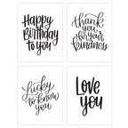 Simon Says Stamp! Simon Says Stamp LETTERED GREETING CARDS Sentiment Strips sssg131011
