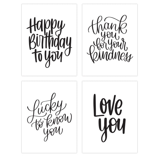 Simon Says Stamp! Simon Says Stamp LETTERED GREETING CARDS Sentiment Strips sssg131011