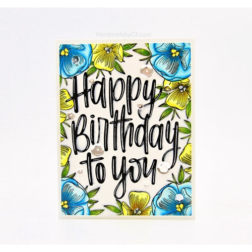 Simon Says Stamp! Simon Says Stamp LETTERED GREETING CARDS Sentiment Strips sssg131011 | color-code:ALT0