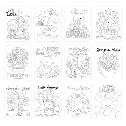 Simon Says Stamp! Simon Says Stamp Suzy's SPRING AND EASTER WISHES Watercolor Prints szwc20sew