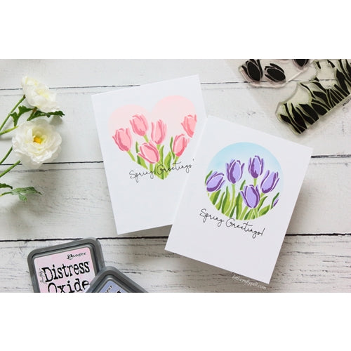 Simon Says Stamp! Simon Says Clear Stamps LAYERED TULIPS sss202121 | color-code:ALT1