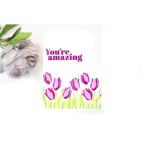 Simon Says Stamp! Simon Says Clear Stamps LAYERED TULIPS sss202121