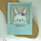 Simon Says Stamp! Simon Says Clear Stamps BUNNY BUTT PEEK A BOO sss202109 | color-code:ALT7
