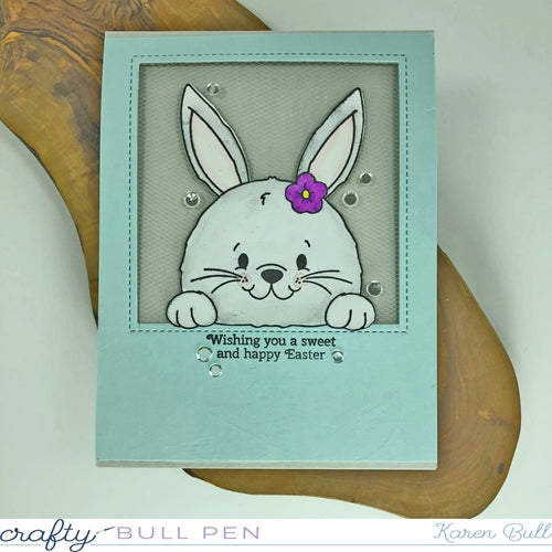 Simon Says Stamp! Simon Says Clear Stamps BUNNY BUTT PEEK A BOO sss202109 | color-code:ALT7