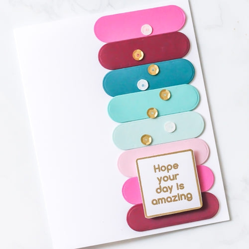 Simon Says Stamp! Simon Says Clear Stamps JUST BECAUSE WORD MIX 2 sss202098