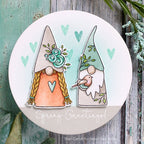 Simon Says Stamp! Simon Says Stamp SPRING GNOMES Wafer Dies sssd112118c