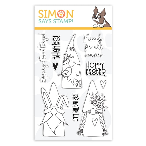Simon Says Stamp! Simon Says Clear Stamps SPRING GNOMES sss102107
