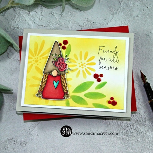Simon Says Stamp! Simon Says Clear Stamps SPRING GNOMES sss102107 | color-code:ALT7