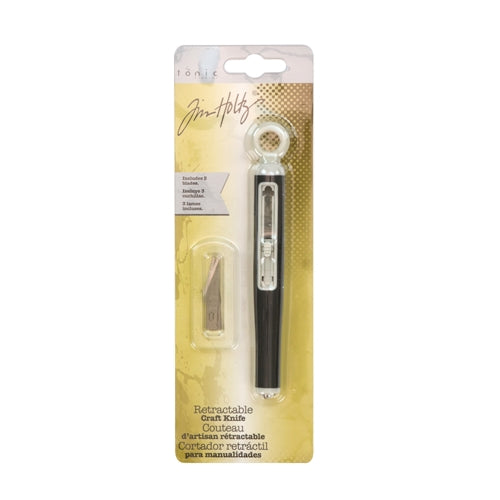 Simon Says Stamp! Tim Holtz Tonic CRAFT KNIFE And 3 Spare Blades 3356e