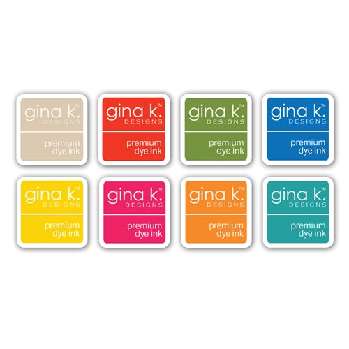 Simon Says Stamp! Gina K Designs SUMMER Premium Dye Ink Cube Collection 8363