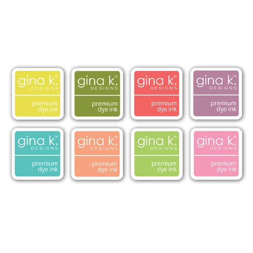 Simon Says Stamp! Gina K Designs SPRING Premium Dye Ink Cube Assortment 8349
