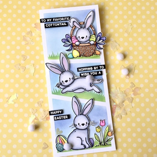 Simon Says Stamp! Simon Says Clear Stamps COTTONTAIL WISHES sss202133 | color-code:ALT3