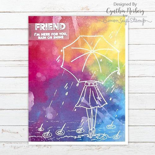 Simon Says Stamp! Simon Says Clear Stamps FOLLOW THE RAINBOWS sss102110