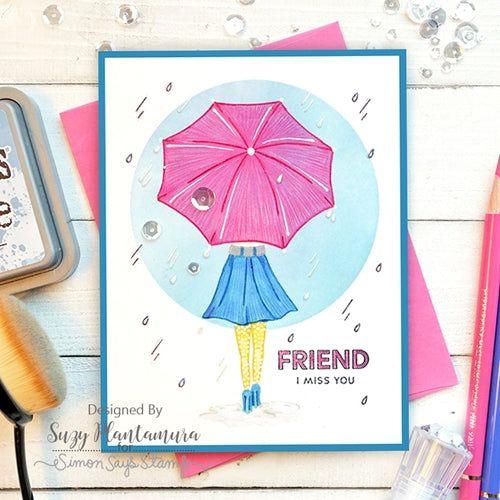 Simon Says Stamp! Simon Says Clear Stamps FOLLOW THE RAINBOWS sss102110 | color-code:ALT2