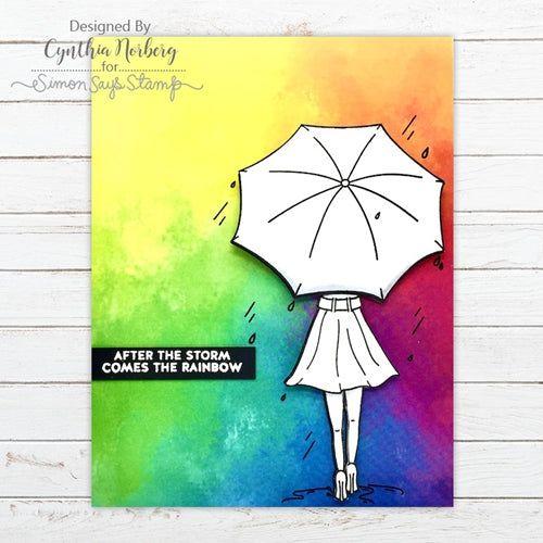 Simon Says Stamp! Simon Says Clear Stamps FOLLOW THE RAINBOWS sss102110