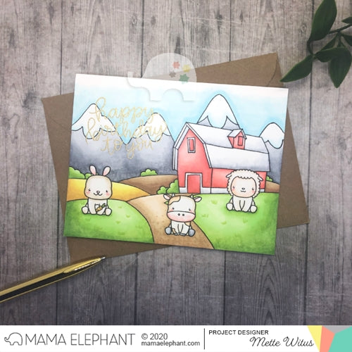 Simon Says Stamp! Mama Elephant Clear Stamps STACKABLE FRIENDS