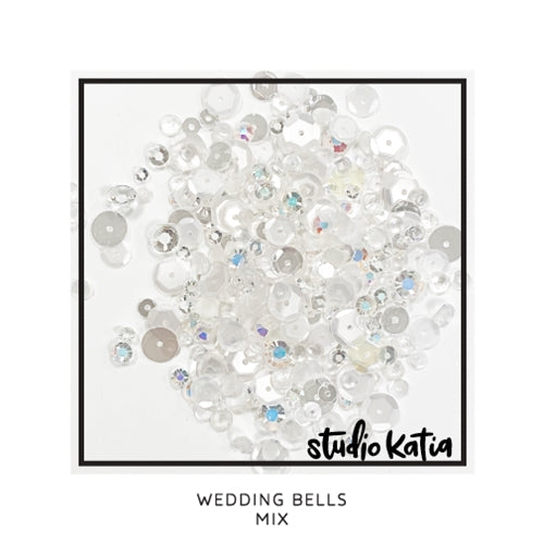 Simon Says Stamp! Studio Katia WEDDING BELLS Embellishment Mix sk2896