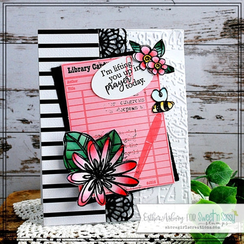 Simon Says Stamp! Sweet 'N Sassy FRIENDSHIP IS A BLESSING Clear Stamp Set sns-20-026