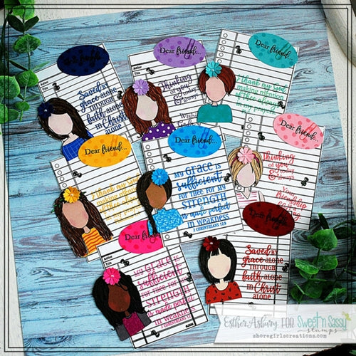 Simon Says Stamp! Sweet 'N Sassy FRIENDSHIP IS A BLESSING Clear Stamp Set sns-20-026