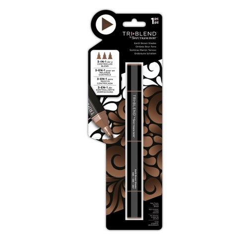 Simon Says Stamp! Spectrum Noir EARTH BROWN SHADE TriBlend Marker sn-tble-ebsh