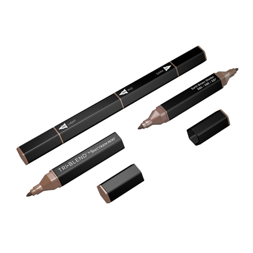 Simon Says Stamp! Spectrum Noir EARTH BROWN SHADE TriBlend Marker sn-tble-ebsh
