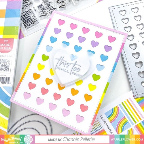 Simon Says Stamp! Waffle Flower JJ'S RAINBOWS Paper Pad WFP180