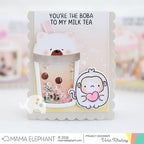 Simon Says Stamp! Mama Elephant BOBA SHAKER COMBO Creative Cuts Steel Dies