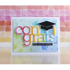 Simon Says Stamp! CZ Design GRAD HAT Wafer Dies czd88 | color-code:ALT2