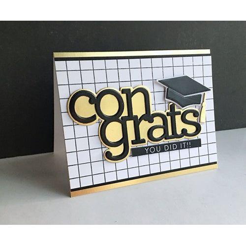Simon Says Stamp! CZ Design GRAD HAT Wafer Dies czd88 | color-code:ALT4