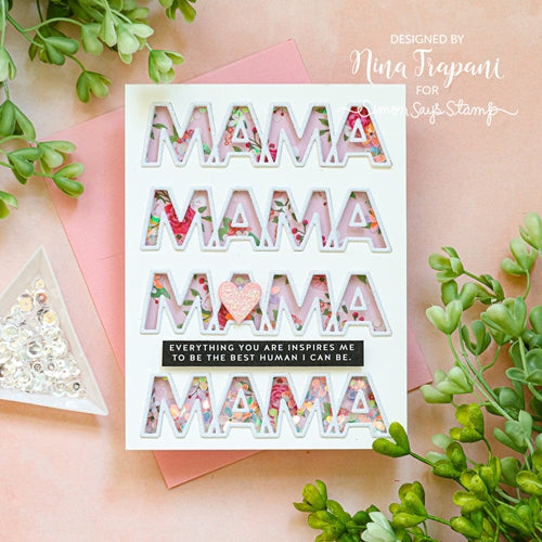 Simon Says Stamp! Simon Says Stamp OUTLINE MAMA Wafer Die sssd112134 * | color-code:ALT0