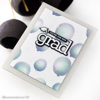 Simon Says Stamp! CZ Design GRAD WORD AND SHADOW Wafer Die czd89 | color-code:ALT3
