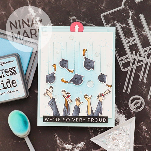 Simon Says Stamp! Simon Says Clear Stamps HATS OFF GRAD sss102120 | color-code:ALT2