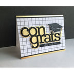 Simon Says Stamp! CZ Design EXTRA LARGE CONGRATS Wafer Die czd91 | color-code:ALT2