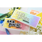 Simon Says Stamp! CZ Design EXTRA LARGE CONGRATS Wafer Die czd91 | color-code:ALT00
