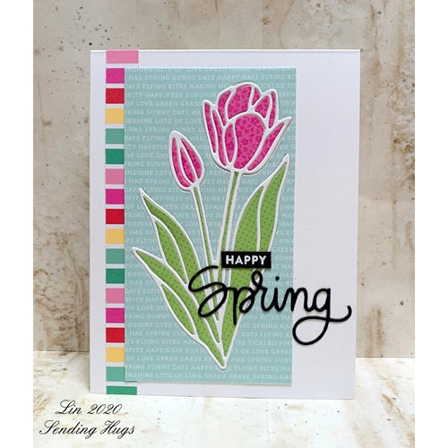 Simon Says Stamp! Simon Says Stamp STYLIZED TULIPS Wafer Die sssd112129 | color-code:ALT3