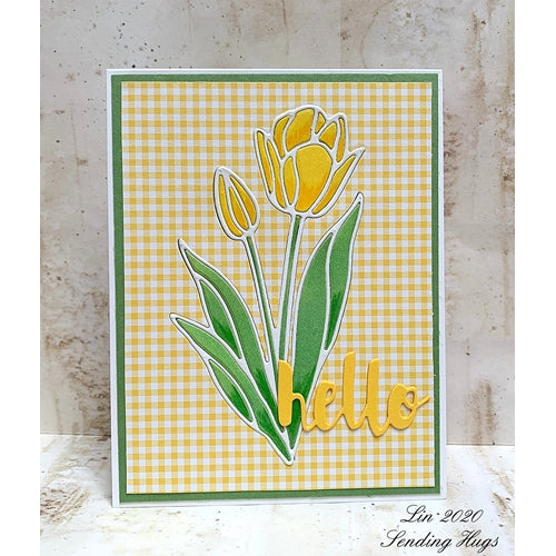 Simon Says Stamp! Simon Says Stamp STYLIZED TULIPS Wafer Die sssd112129 | color-code:ALT6