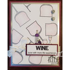 Simon Says Stamp! Riley And Company Funny Bones JUICE WITH EXPERIENCE Cling Rubber Stamp RWD 793