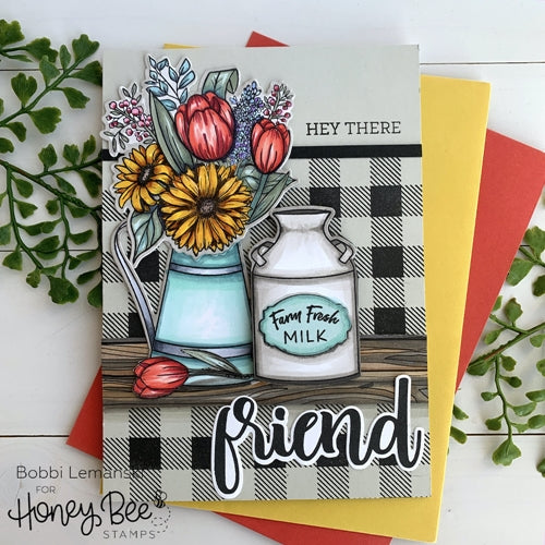 Simon Says Stamp! Honey Bee FRIEND Clear Stamp Set hbst235 | color-code:ALT95