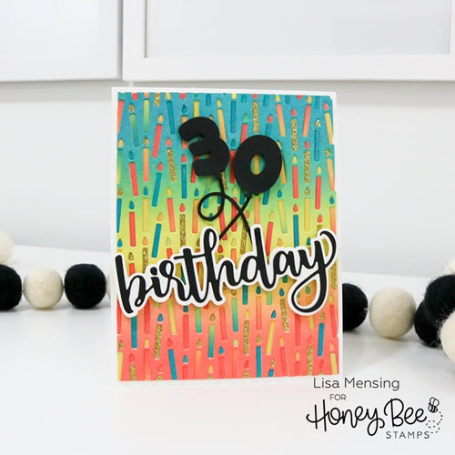 Simon Says Stamp! Honey Bee CANDLE COVER PLATE Die hbdscncp | color-code:ALT93