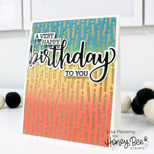 Simon Says Stamp! Honey Bee CANDLE COVER PLATE Die hbdscncp