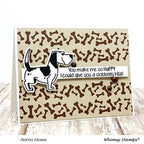 Simon Says Stamp! Whimsy Stamps PAWS AND BONES BORDER Dies WSD455