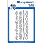 Simon Says Stamp! Whimsy Stamps PAWS AND BONES BORDER Dies WSD455