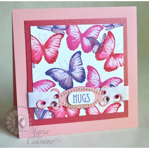 Simon Says Stamp! Kitchen Sink Stamps BUTTERFLIES kss046