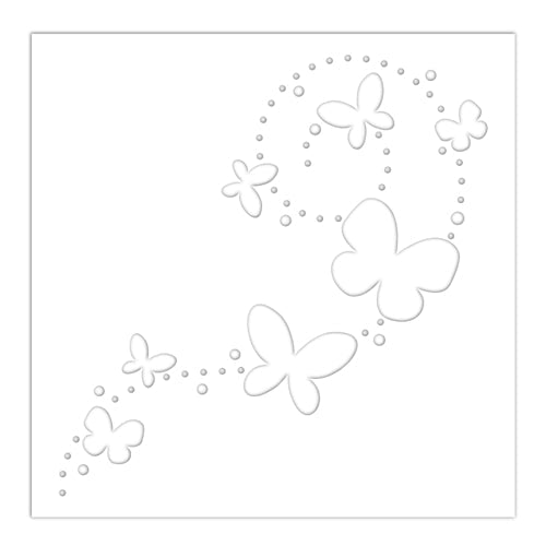 Simon Says Stamp! Simon Says Stamp Stencil BUTTERFLY TRAILS ssst121486