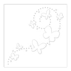 Simon Says Stamp! Simon Says Stamp Stencil BUTTERFLY TRAILS ssst121486