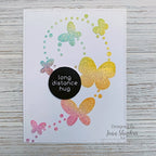Simon Says Stamp! Simon Says Stamp Stencil BUTTERFLY TRAILS ssst121486
