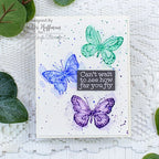 Simon Says Stamp! Simon Says Clear Stamps BEAUTIFUL BUTTERFLIES sss202086