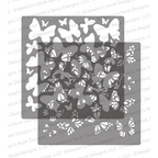 Simon Says Stamp! Newton's Nook Designs BUTTERFLIES Stencil Set NN2005T01